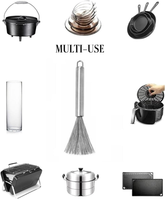 Steel Scrubbers for Cleaning Hot Dishes