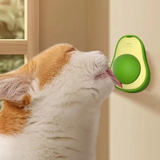 Catnip Minty Avocado Ball Toy for Cats