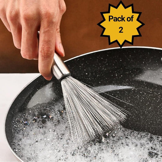 Steel Scrubbers for Cleaning Hot Dishes